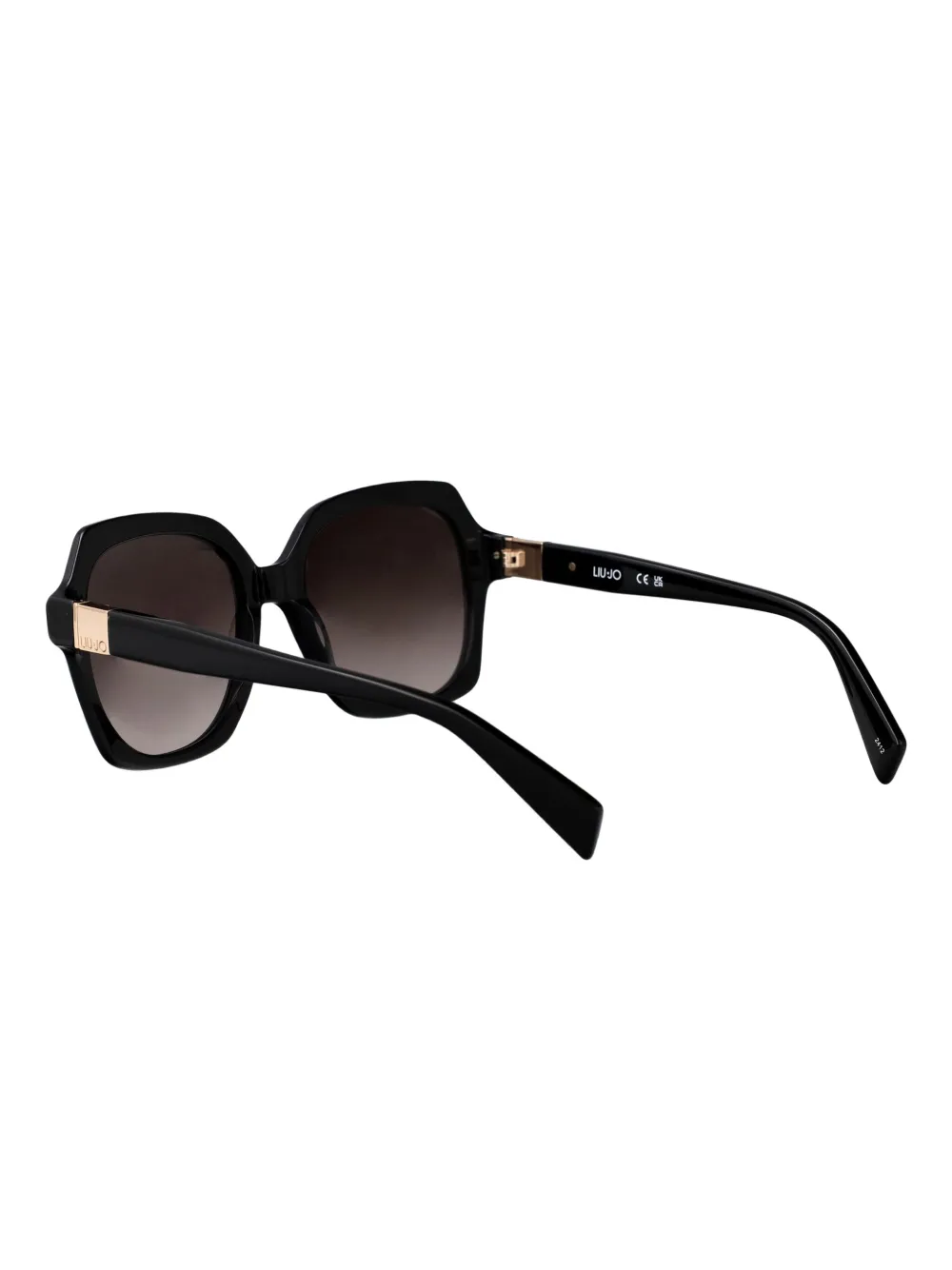 LIU JO LJ811S zonnebril met geometrisch montuur Zwart