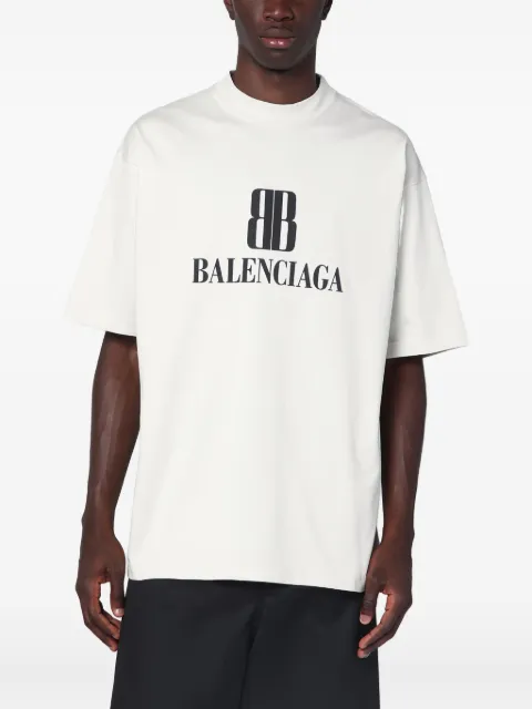 Balenciaga logo-print cotton T-shirt
