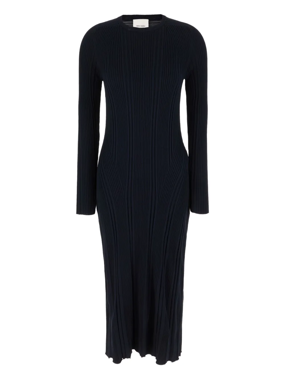 Gabriele Colangelo ribbed long-sleeve dress | Blue | Image 1