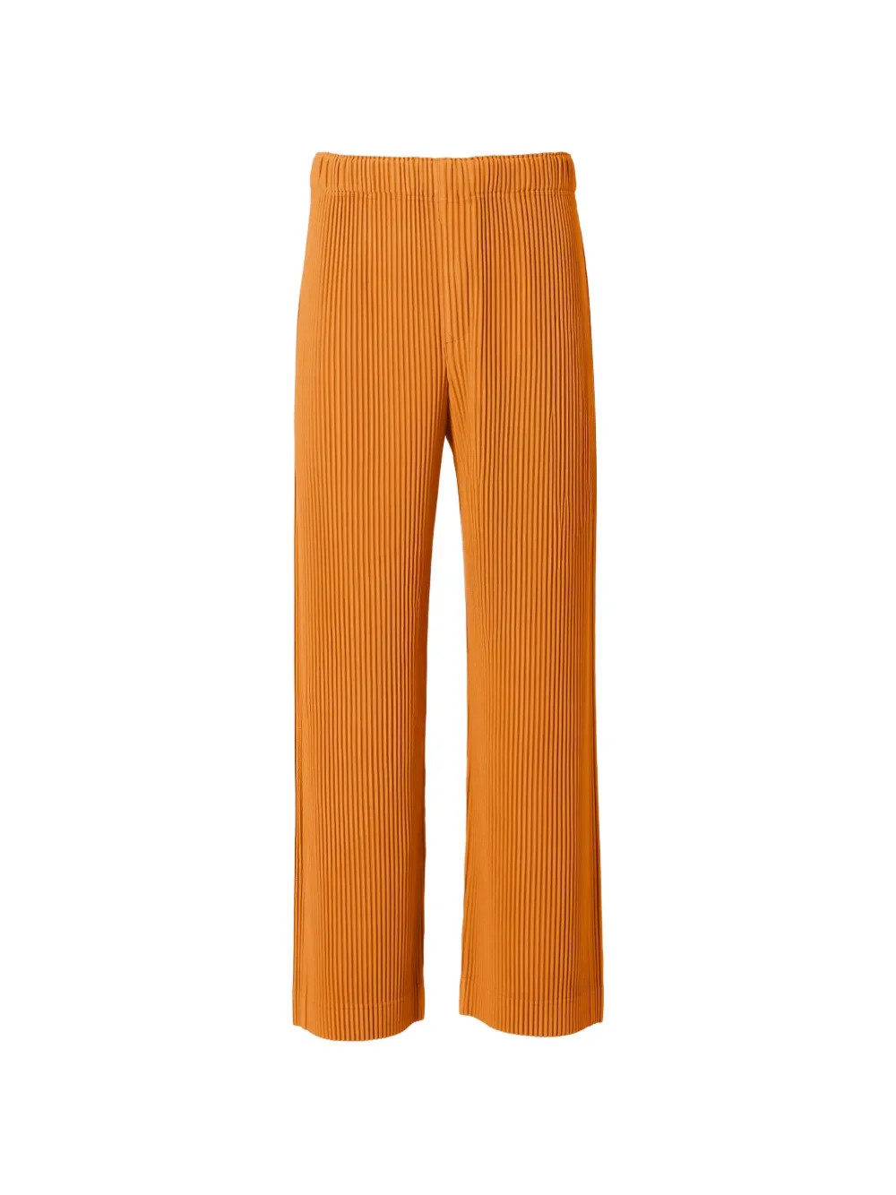 Issey Miyake October pleated trousers - Arancione