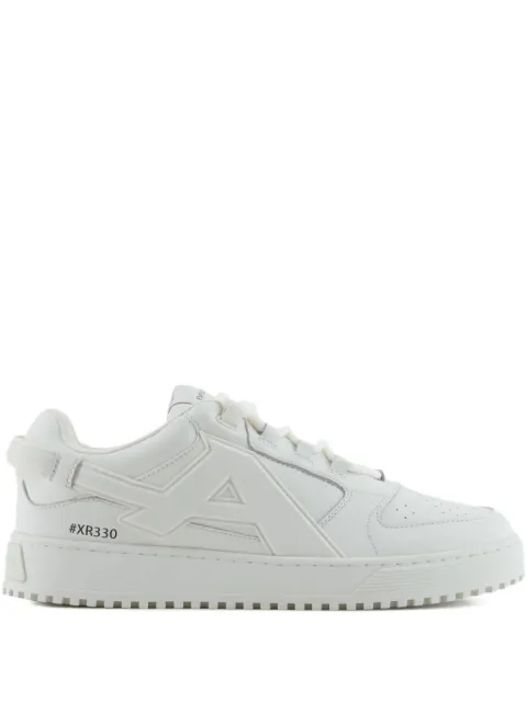 Emporio Armani sneakers med snøre og stort logo