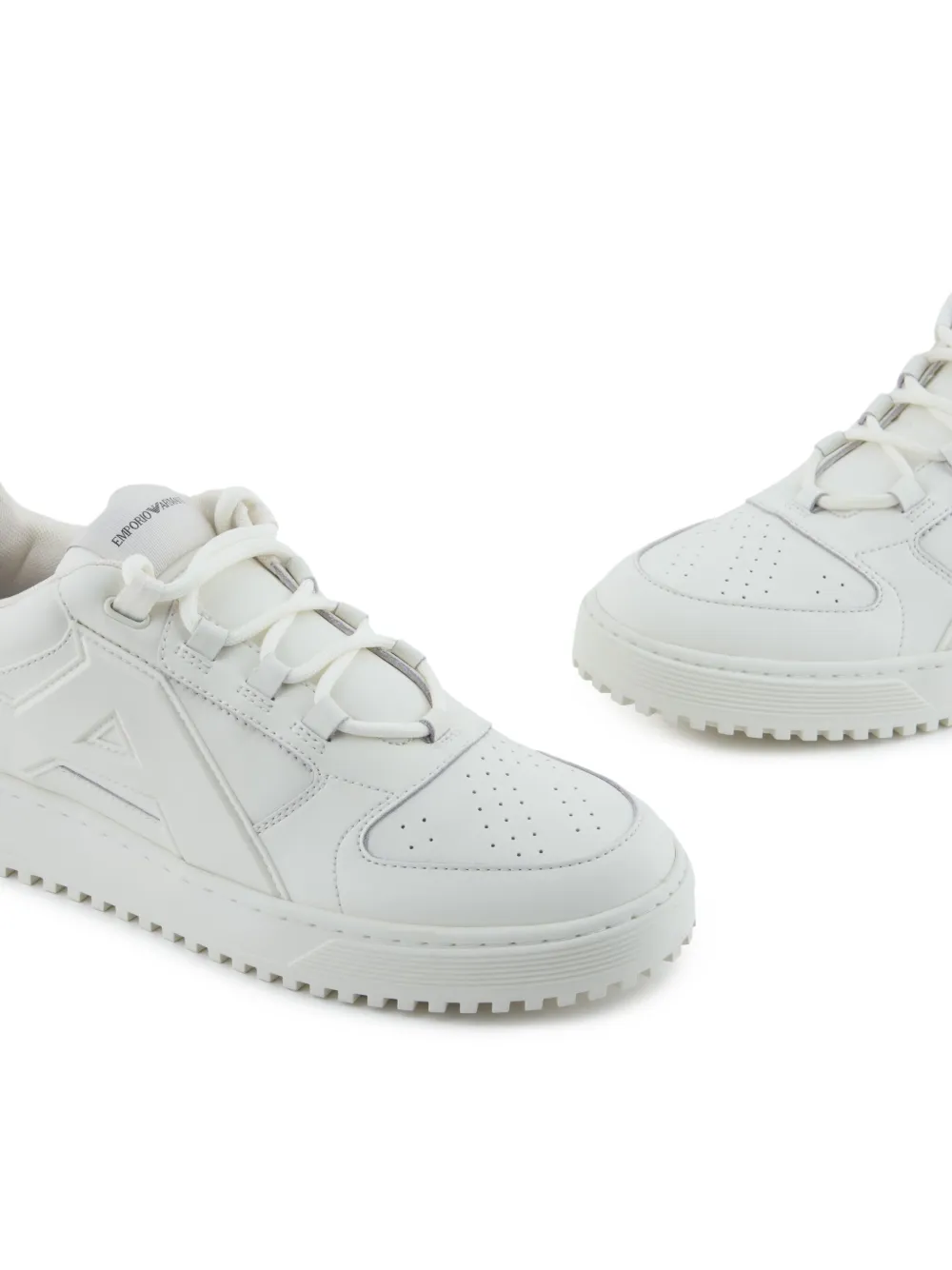 Emporio Armani Sneakers met logo Wit