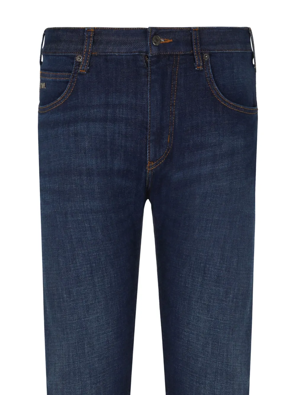 Emporio Armani Jeans met vijf zakken - Blauw