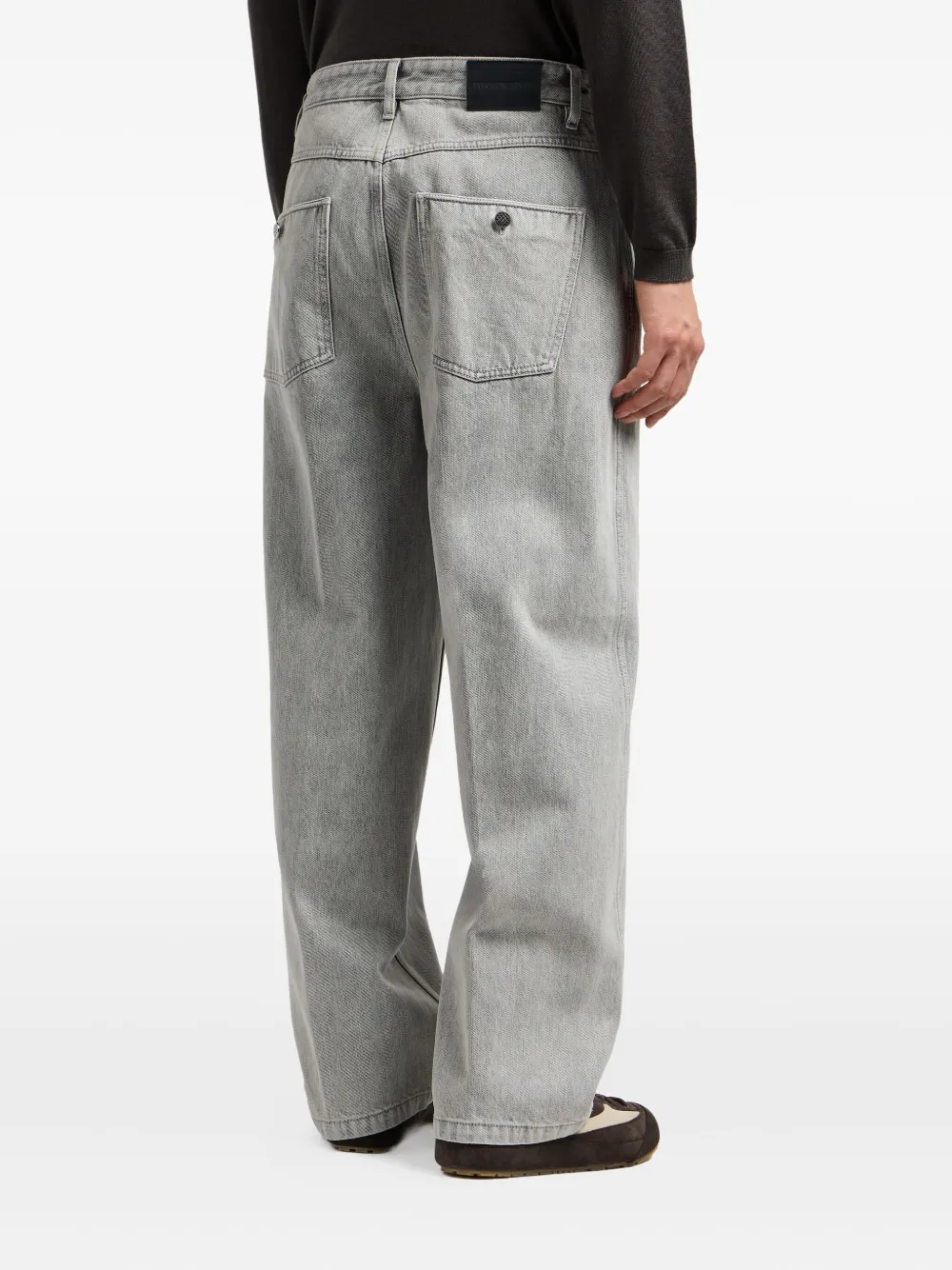 Emporio Armani Jeans met vijf zakken Grijs