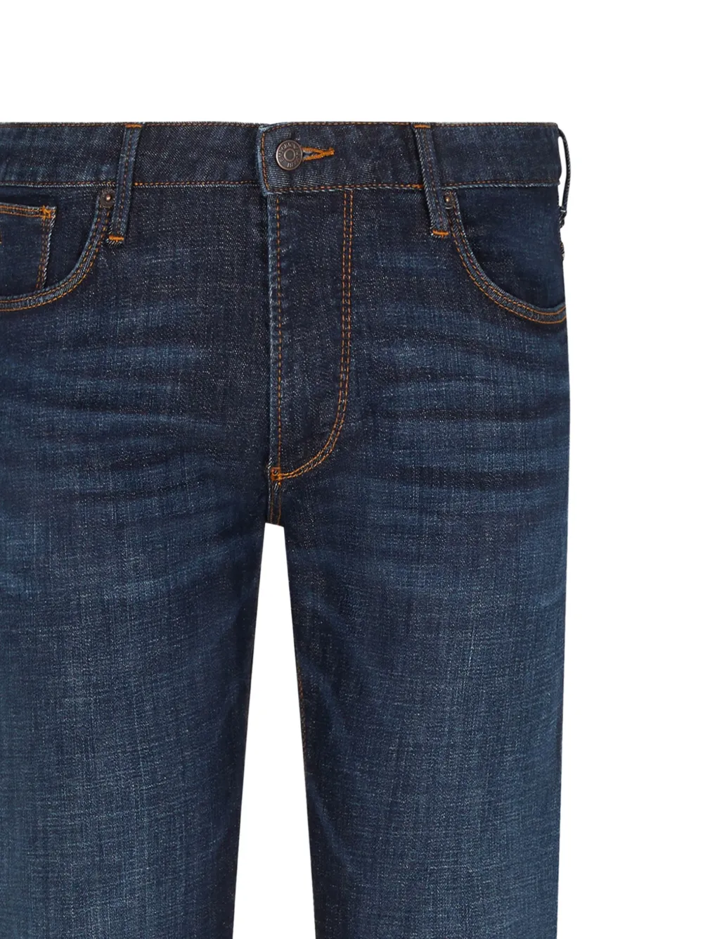 Emporio Armani Jeans met vijf zakken Blauw