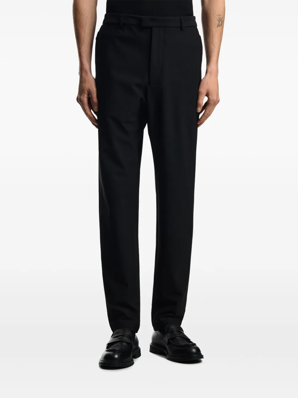 Emporio Armani Broek met ritszak Zwart