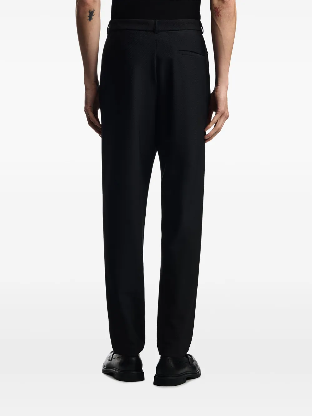Emporio Armani Broek met ritszak Zwart