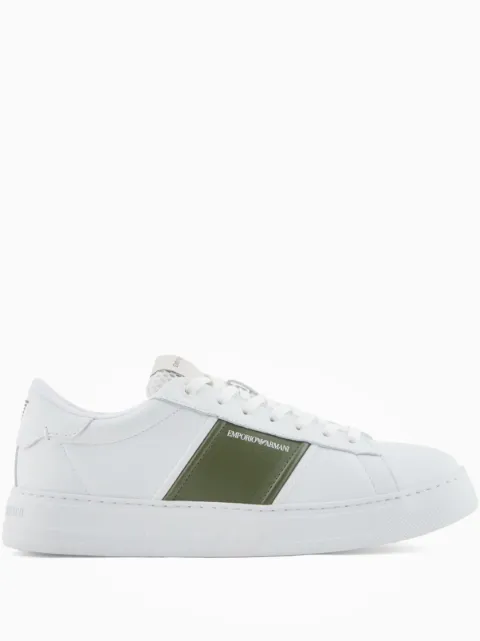 Emporio Armani contrasting-panel sneakers