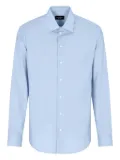 Emporio Armani long-sleeves button-up shirt - Blue