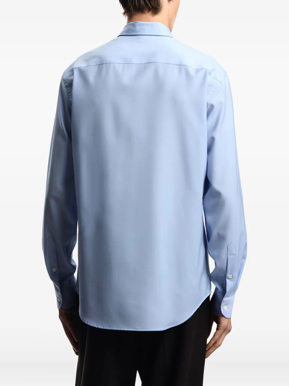 Emporio Armani Overhemd met lange mouwen Blauw