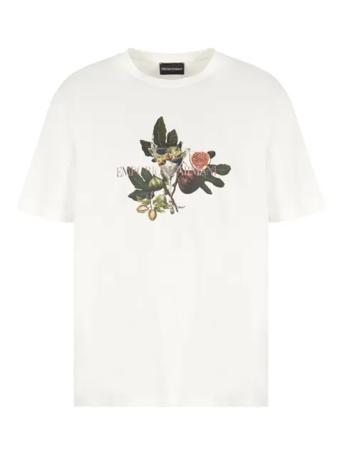 Emporio Armani fig-print T-shirt