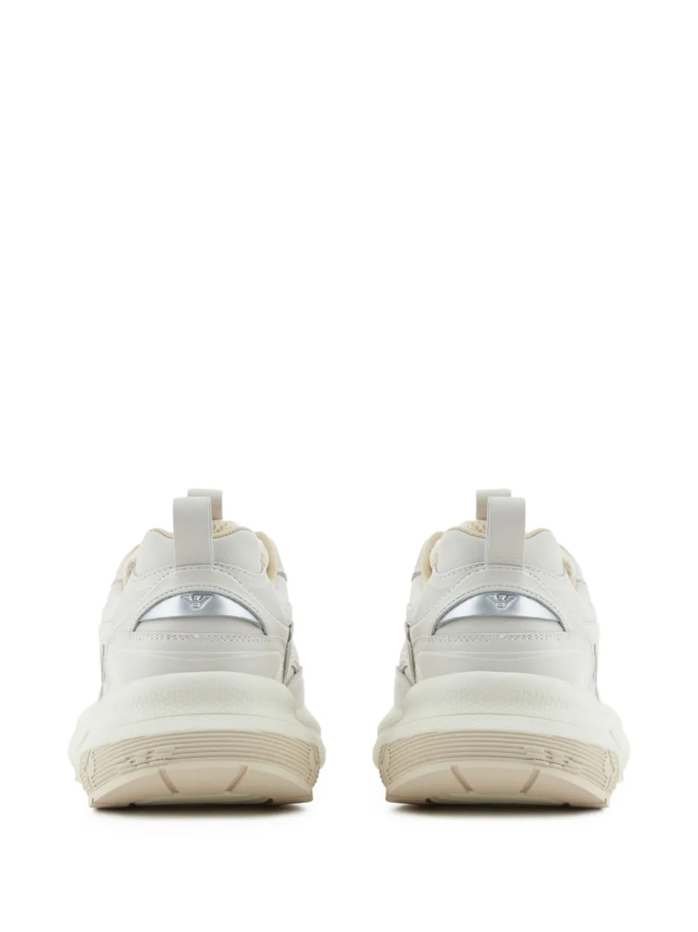 Emporio Armani chunky platform sneakers White