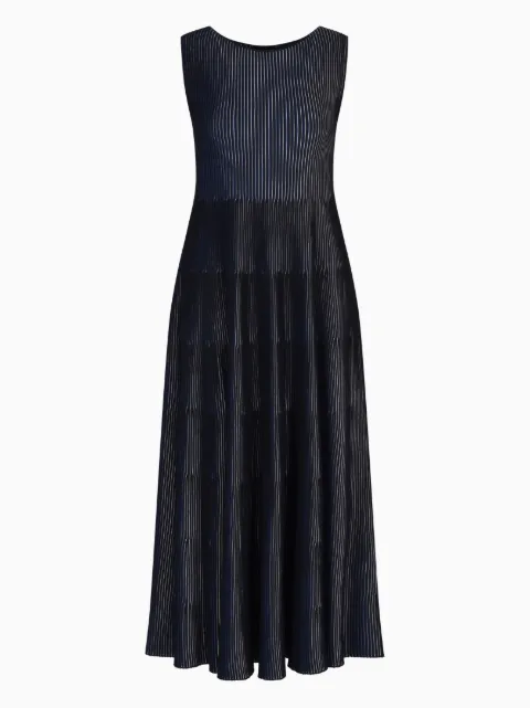 Emporio Armani knitted sleeveless mini dress