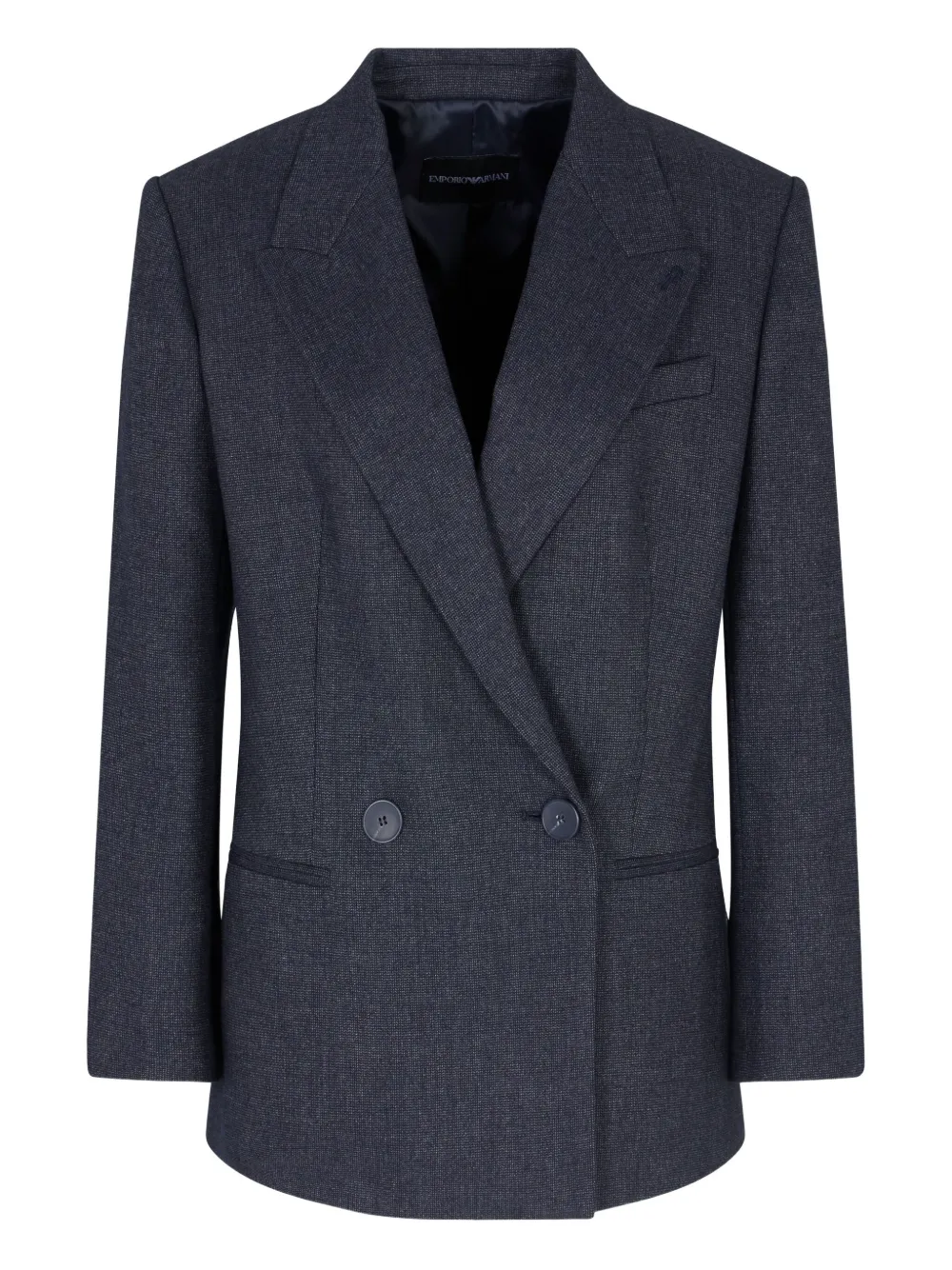 Emporio Armani double-breasted blazer | Blue | Image 1