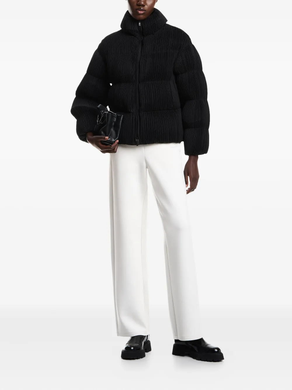 Emporio Armani Wollen broek Wit
