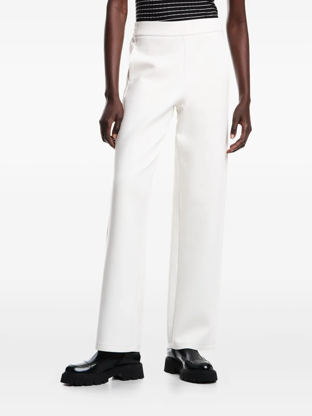 Emporio Armani Wollen broek Wit