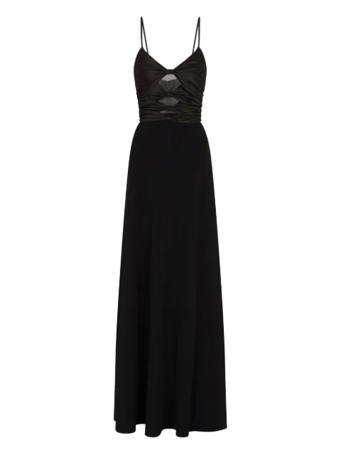 Emporio Armani bow-embellished maxi dress