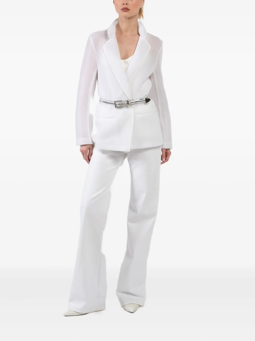 Brandon Maxwell Transluscent buckle belt | Image 2