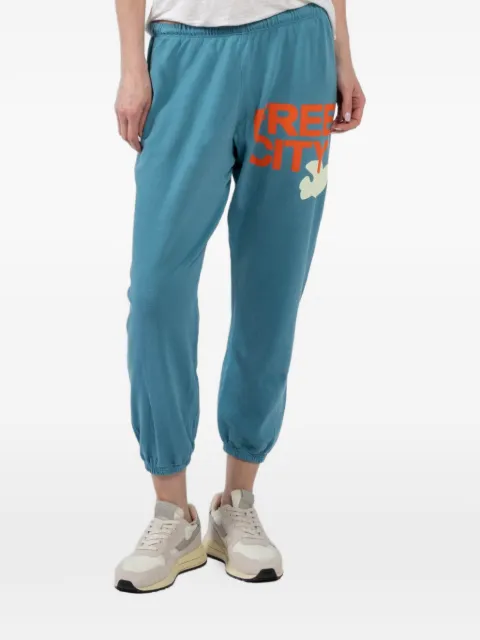 FreeCity pants con logo estampado