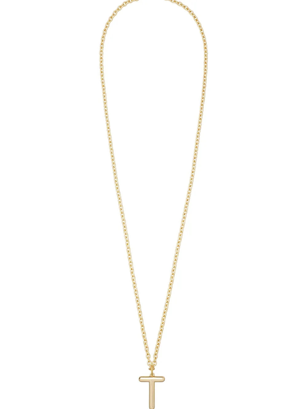 Roxanne Assoulin Big Puffy Initial necklace - Goud