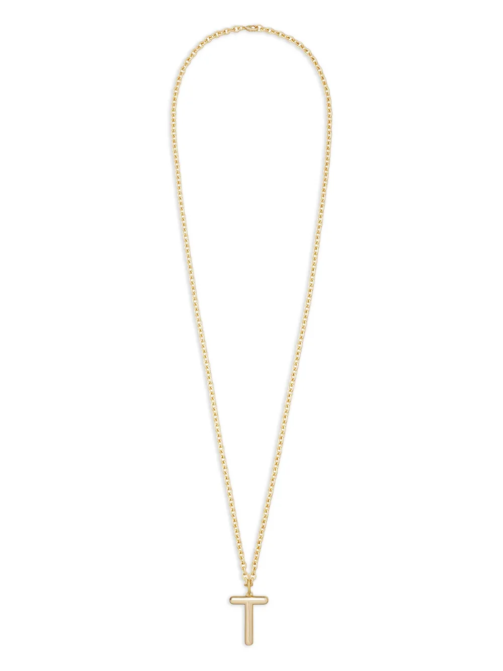 Roxanne Assoulin Big Puffy Initial necklace | Gold | Image 1