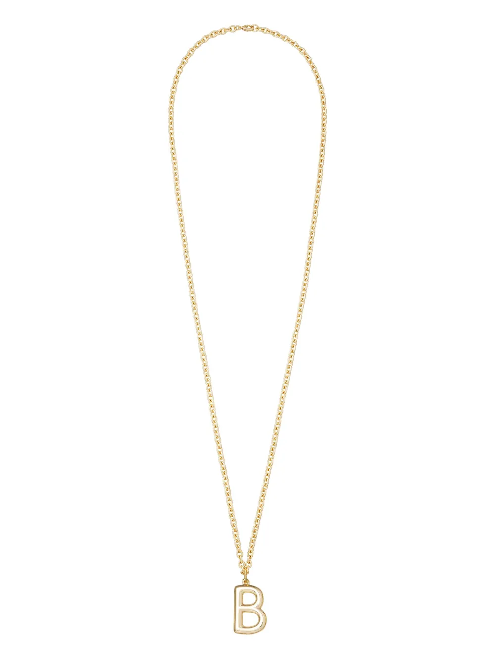 Roxanne Assoulin Big Puffy Initial necklace - Oro