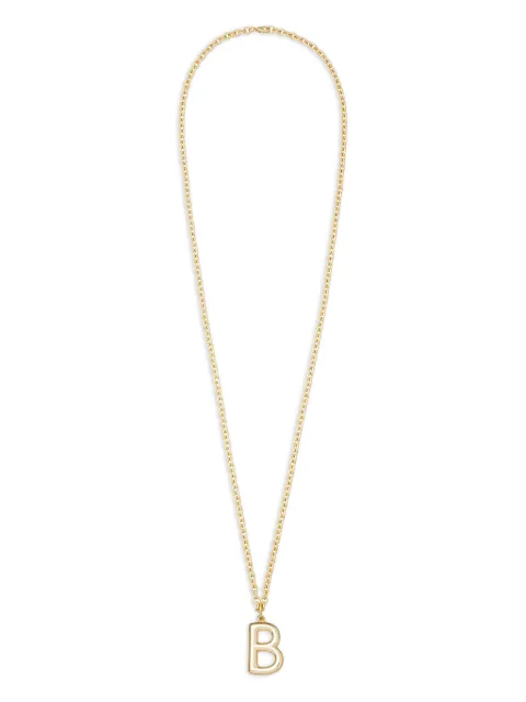 Roxanne Assoulin Big Puffy Initial necklace