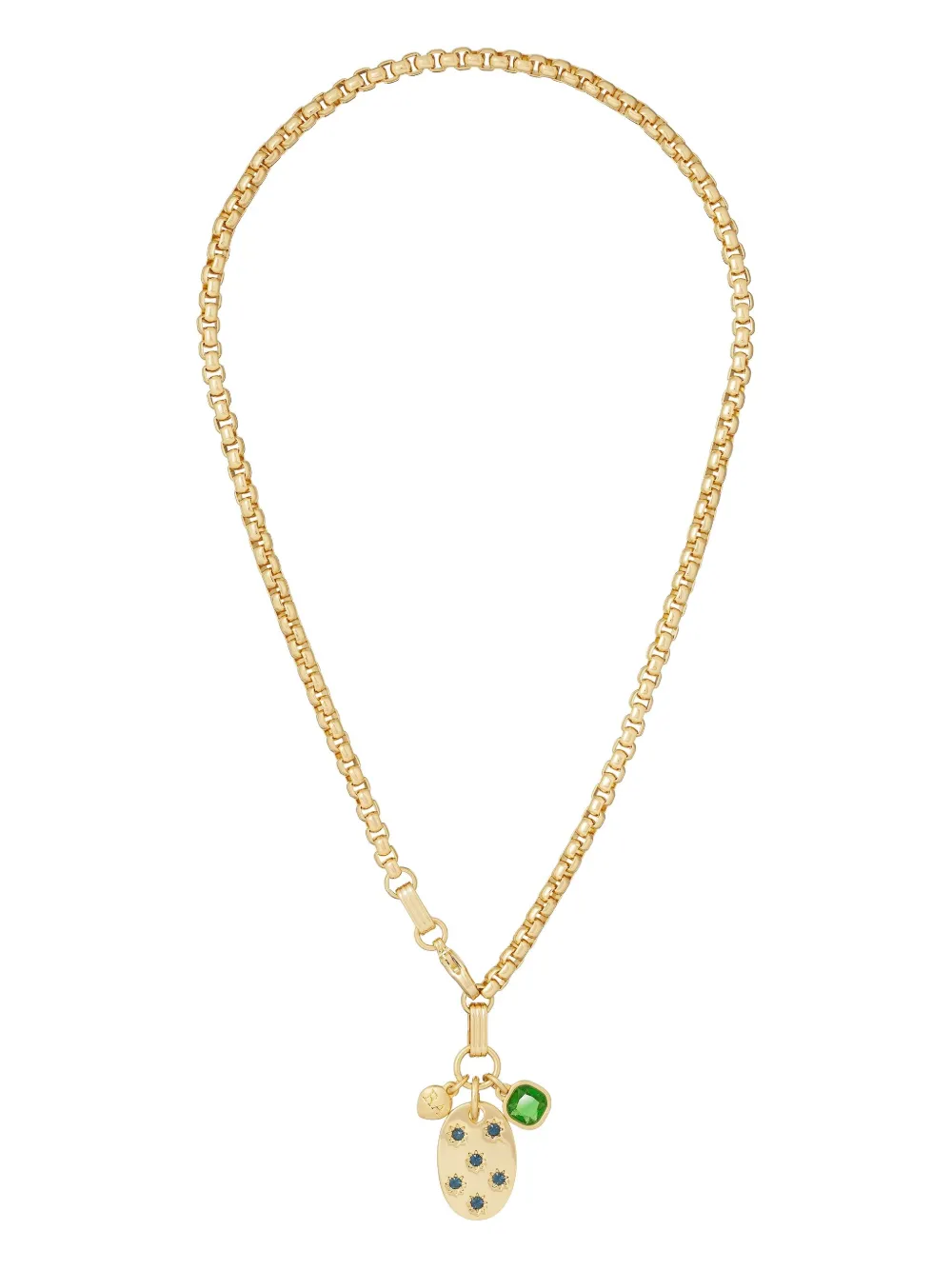 Roxanne Assoulin sapphire-pendant necklace - Gold