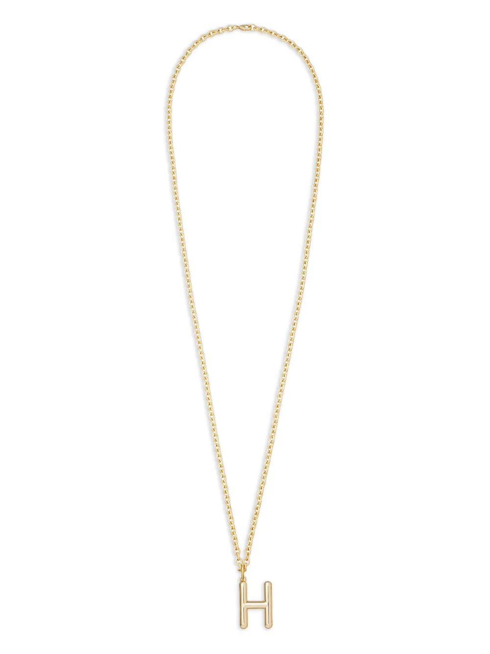 Roxanne Assoulin Big Puffy Initial necklace | Gold | Image 1