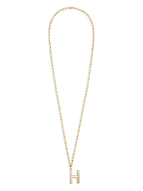 Roxanne Assoulin Big Puffy Initial necklace