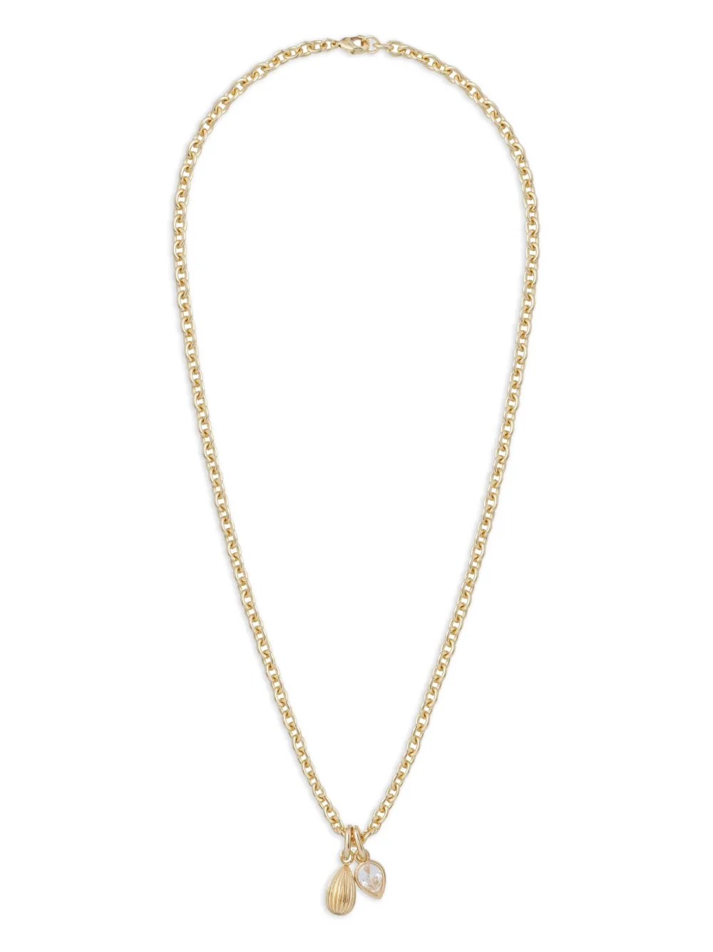 shell-drop necklace