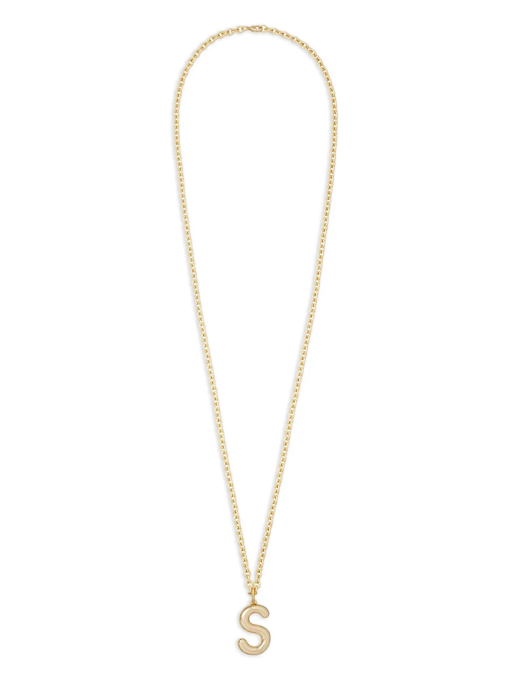 Roxanne Assoulin Big Puffy Initial necklace | Gold | Image 1