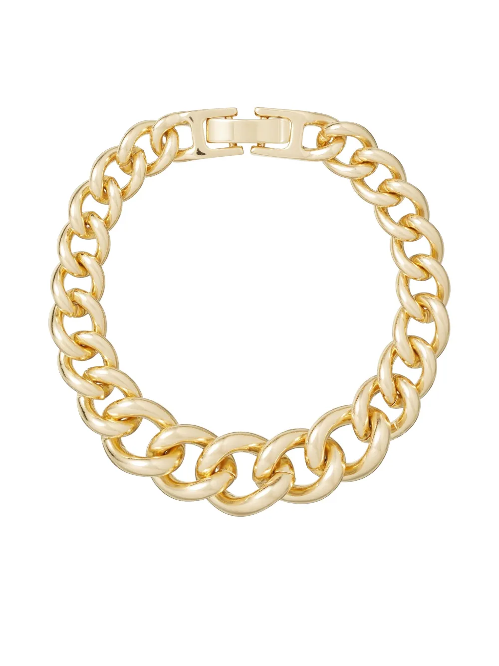 graduated curb bracelet