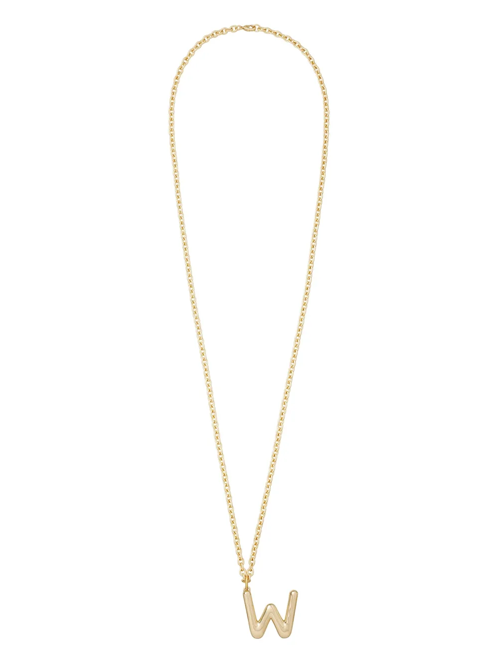 Roxanne Assoulin Big Puffy Initial necklace - Oro