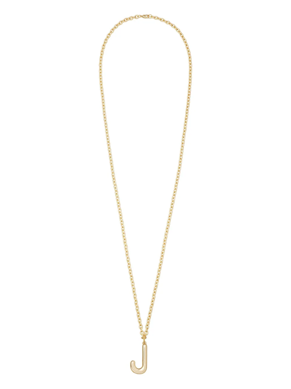 Roxanne Assoulin Big Puffy Initial necklace - Oro