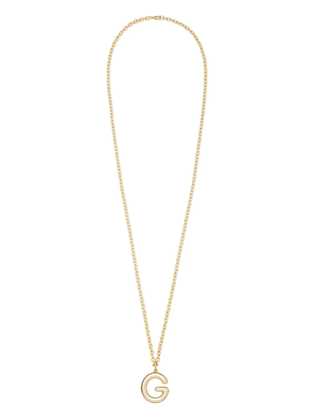 Roxanne Assoulin Big Puffy Initial necklace - Oro