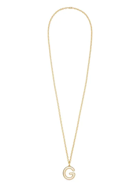 Roxanne Assoulin Big Puffy Initial necklace