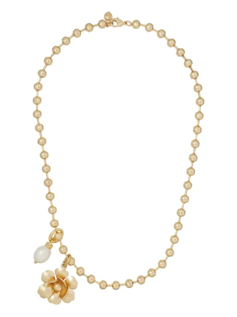 Roxanne Assoulin beaded-flower pearl necklace