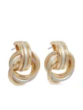 Roxanne Assoulin link knot earrings - Gold