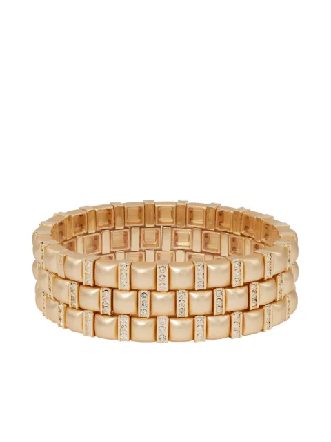 Roxanne Assoulin pulsera en oro con diamantes