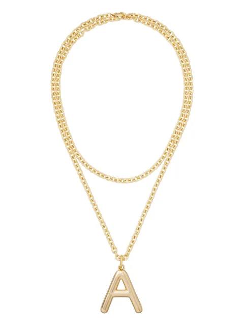 Roxanne Assoulin collar con dije de inicial