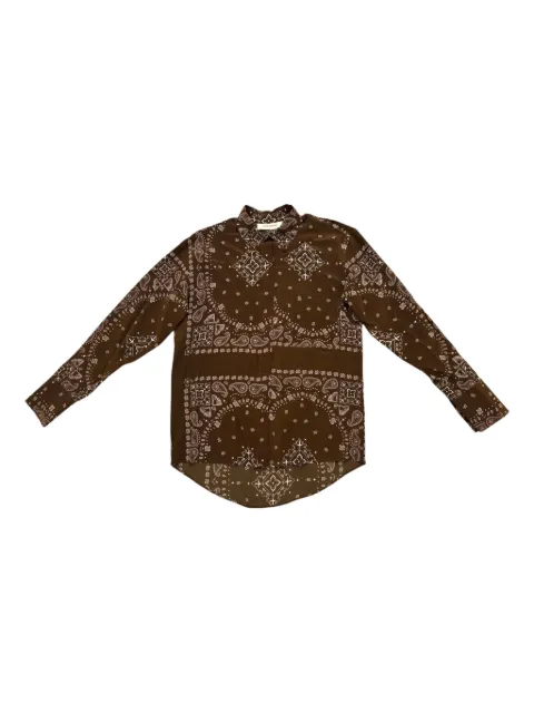 Andrea Bogosian Jiny paisley-print long-sleeve shirt