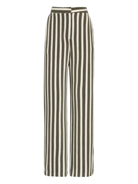 Andrea Bogosian Janini stripe straight-leg trousers