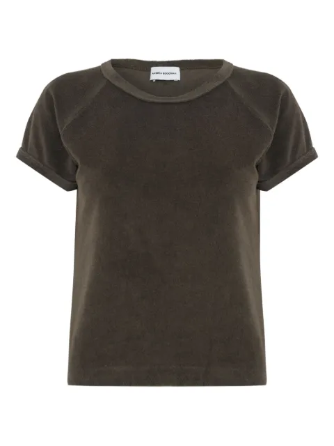 Andrea Bogosian raglan-sleeves cotton-blend T-shirt
