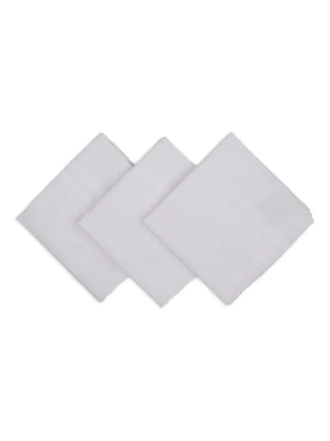 Simonnot Godard striped pocket square (set of three)