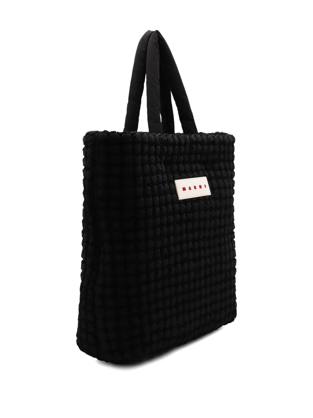 Marni padded-bubble tote bag Zwart