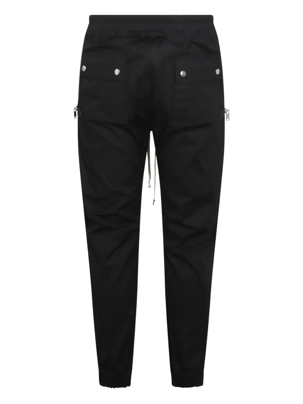 Rick Owens Bauhaus zip-detail trousers Zwart