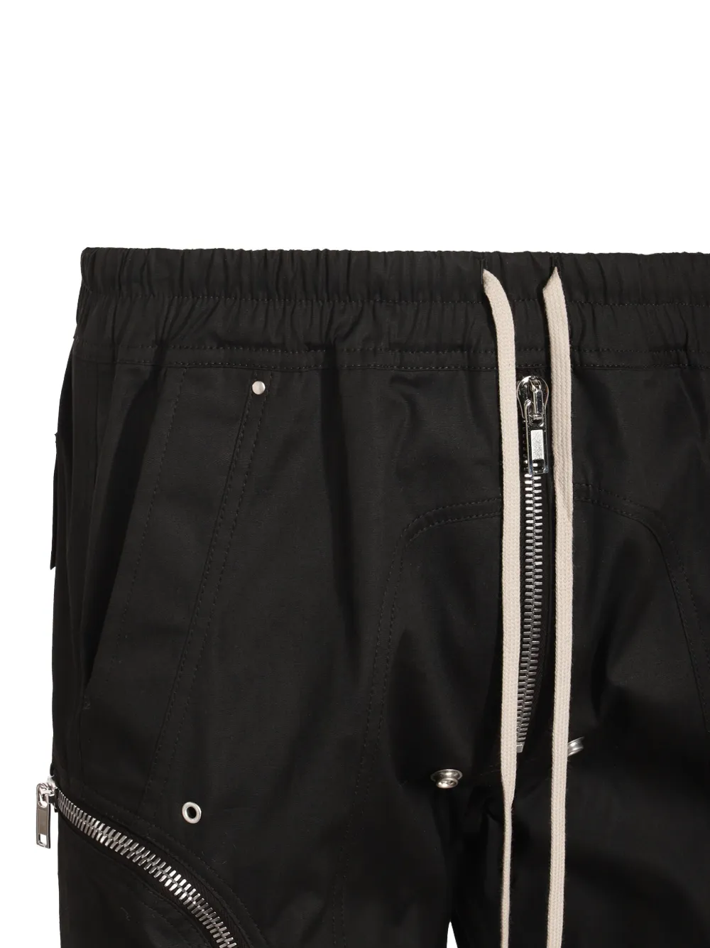 Rick Owens Bauhaus zip-detail trousers Zwart