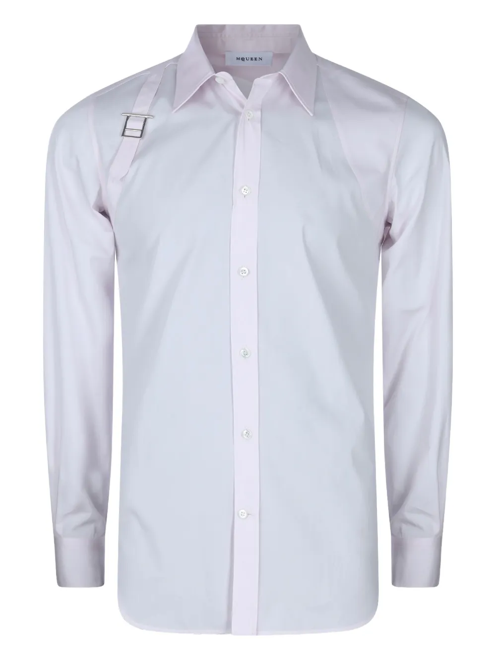 Alexander McQueen Harness long-sleeve shirt Roze