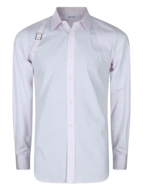 Alexander McQueen Harness long-sleeve shirt